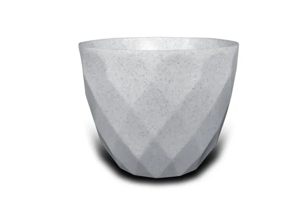 White_Sapphire_Pot_Modern_Geometric_Decorative_Planter_Pot_Diamond_Pattern_Design_Plastic_Indoor_Outdoor_Plant_Container_Pack_Of_2_13_Inch