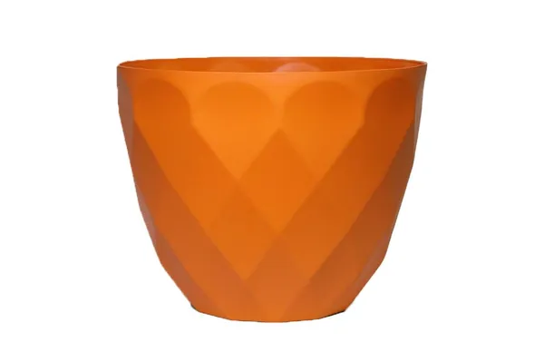Orange_Sapphire_Pot_Modern_Geometric_Decorative_Planter_Pot_Diamond_Pattern_Design_Plastic_Indoor_Outdoor_Plant_Container_Pack_Of_2_13_Inch