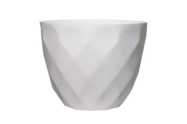 White_Sapphire_Pot_Modern_Geometric_Decorative_Planter_Pot_Diamond_Pattern_Design_Plastic_Indoor_Outdoor_Plant_Container_Pack_Of_2_13_Inch