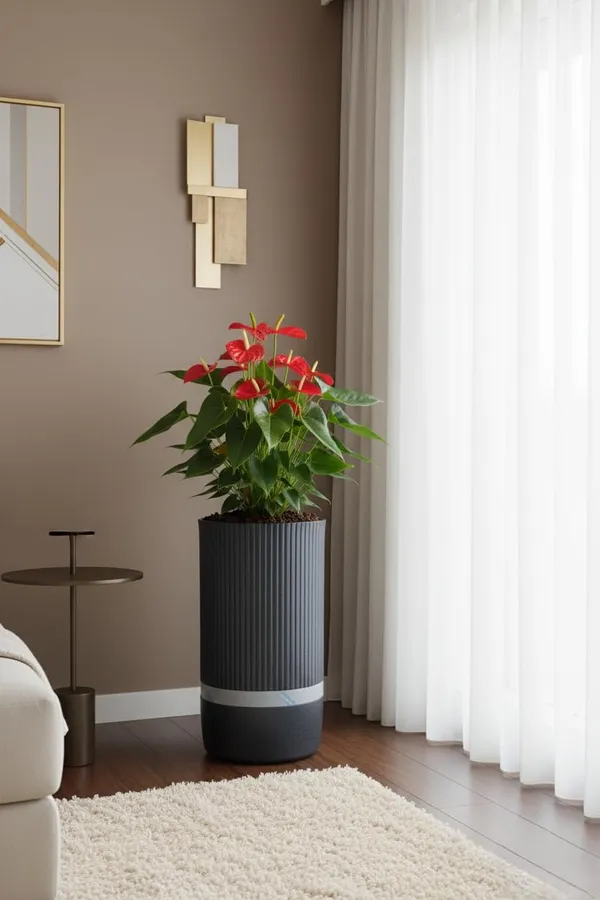 Black_Aura_Roto_Mould_Planter_Pots_Durable_Plastic_Round_Indoor_Outdoor_Garden_Use_15_Inch