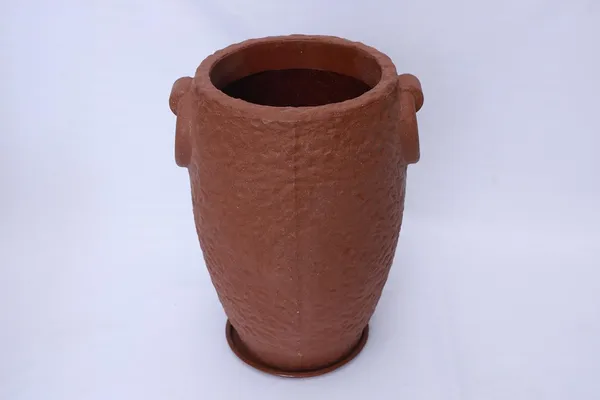 Antique_Bronze_Prachin_Stambh_Rotomolded_Garden_Planter_Pot_Text_Finish_Outdoor_Indoor_Use_Antique_Bronze_24_Inch
