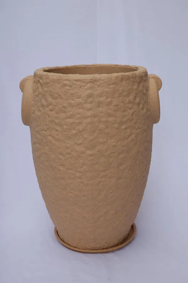 Beige_Prachin_Stambh_Rotomolded_Garden_Planter_Pot_Text_Finish_Outdoor_Indoor_Use_Biege_24_Inch