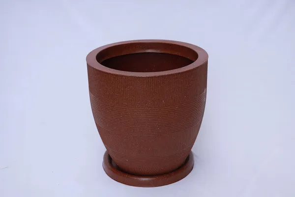 Antique_Bronze_Linear_Planters_Modern_Decorative_Garden_Planter_Pot_With_Saucer_Text_Design_Antique_Bronze_15_Inch