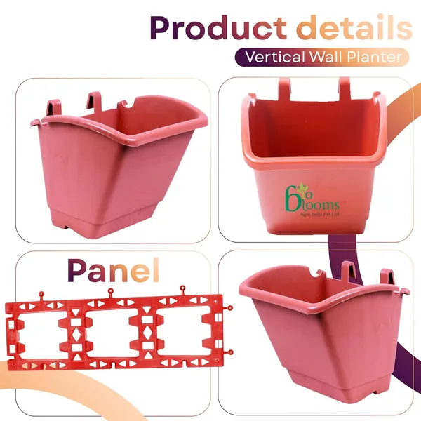 Red_Vertical_Wall_Hanging_Garden_Pots_15_Panels_45_Pots_Easy_Installation_Drainage_Design_Indoor_Outdoor_Use_For_Vegetables_Herbs_Flowers_M2_Model