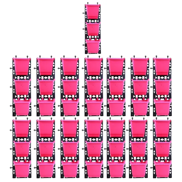 Pink_Vertical_Wall_Hanging_Garden_Pots_15_Panels_45_Pots_Easy_Installation_Drainage_Design_Indoor_Outdoor_Use_For_Vegetables_Herbs_Flowers_M2_Model