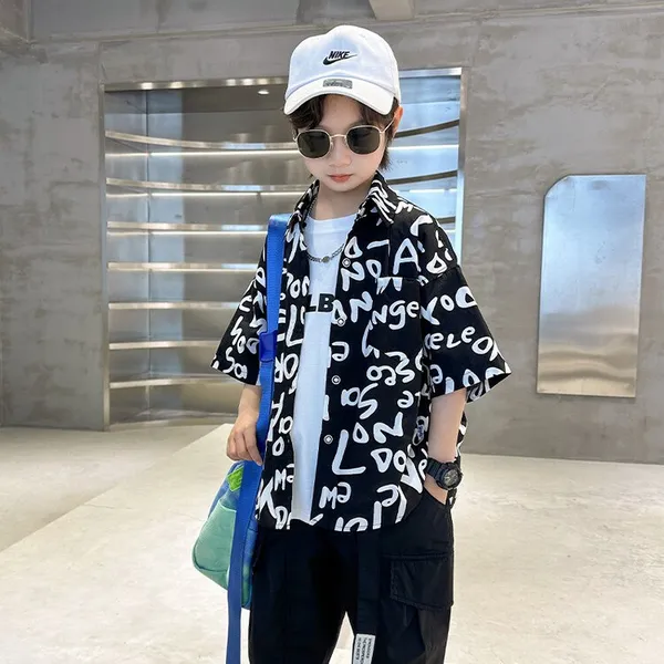 Black_Rayon_Premium_&_Elegant_Short_Set_For_Kids
