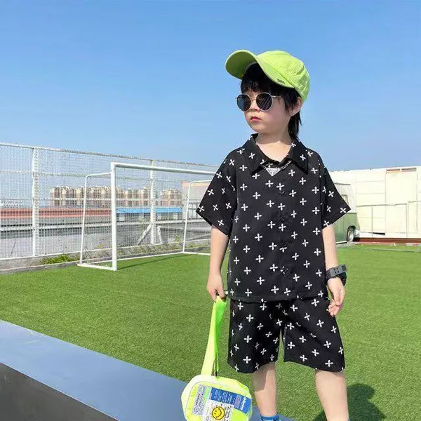 Black_Rayon_Premium_&_Elegant_Short_Set_For_Kids