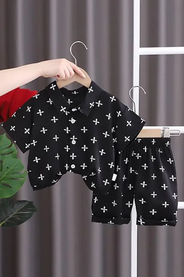 Black_Rayon_Premium_&_Elegant_Short_Set_For_Kids