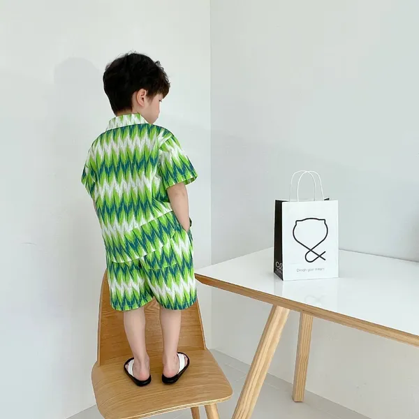 Green_Rayon_Premium_&_Elegant_Short_Set_For_Kids