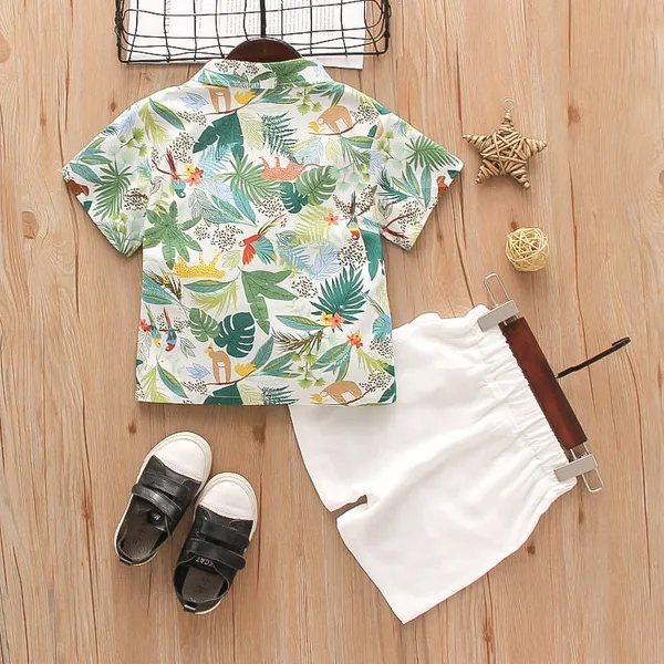 Multicolour_Rayon_Premium_&_Elegant_Short_Set_For_Kids