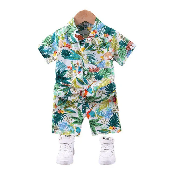 Multicolour_Rayon_Premium_&_Elegant_Short_Set_For_Kids