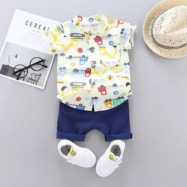 Multicolour_Rayon_Premium_&_Elegant_Short_Set_For_Kids