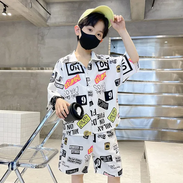 Multicolour_Rayon_Premium_&_Elegant_Short_Set_For_Kids