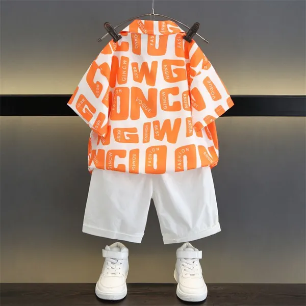Orange_&_White_Rayon_Premium_&_Elegant_Co-Ord_Set_For_Kids