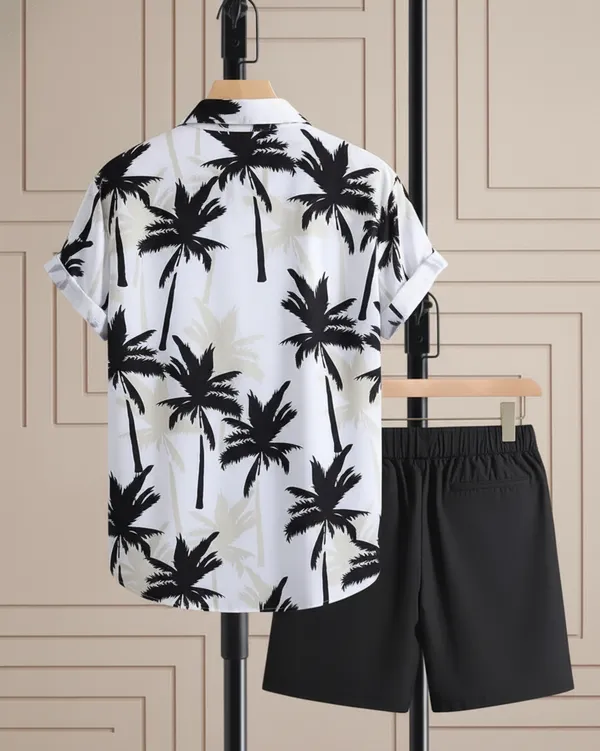White_&_Black_Lycra_Premium_&_Elegant_Co-Ord_Set_For_Men