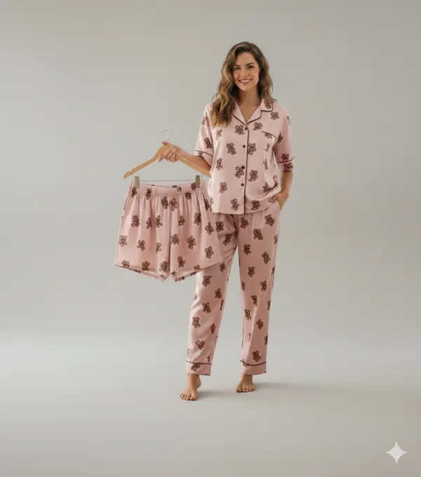 Pink_Lycra_Premium_&_Elegant_Co-Ord_Set_For_Women