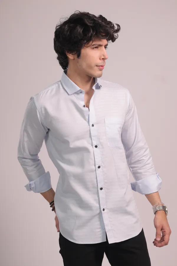 White_Cotton_Premium_Shirt_For_Men