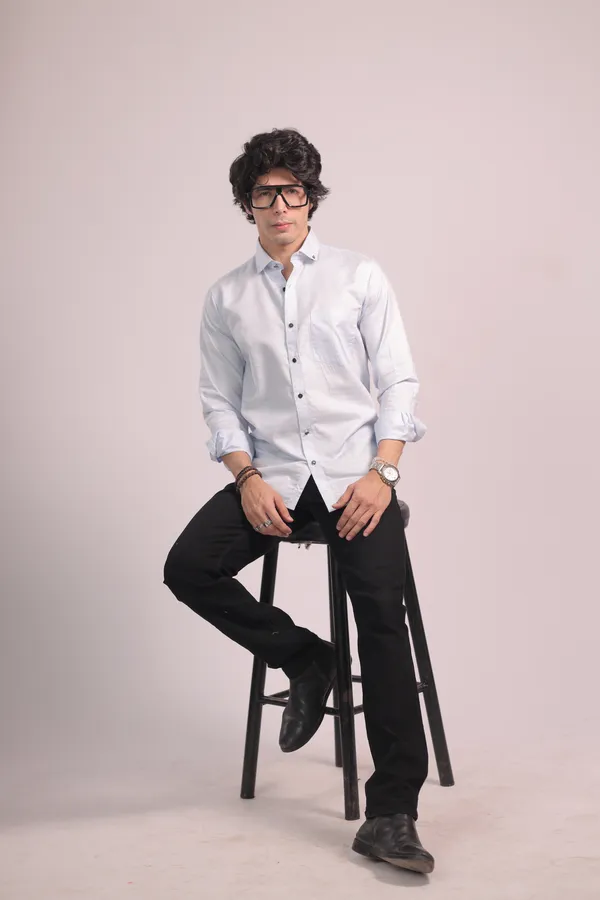 White_Cotton_Premium_Shirt_For_Men
