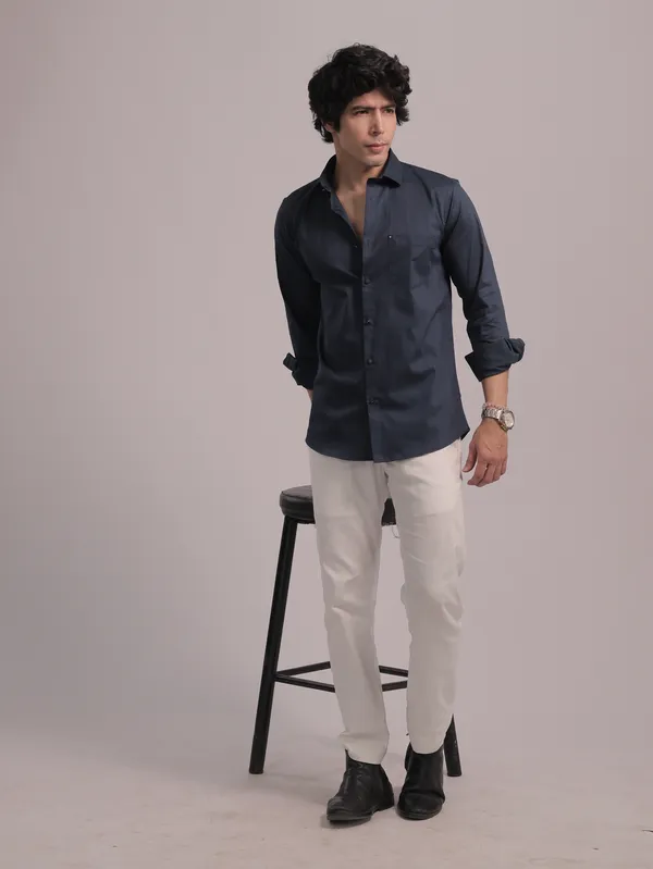 Peacock_Cotton_Premium_Shirt_For_Men