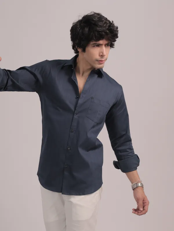 Peacock_Cotton_Premium_Shirt_For_Men