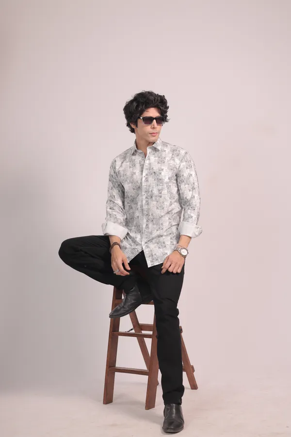 White_Cotton_Premium_Shirt_For_Men