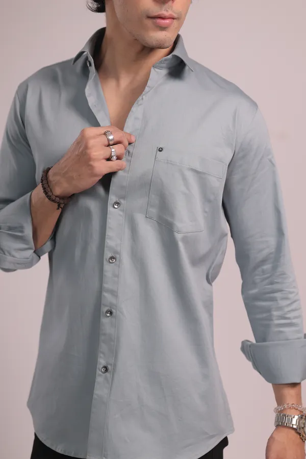 Light_Grey_Cotton_Premium_Shirt_For_Men