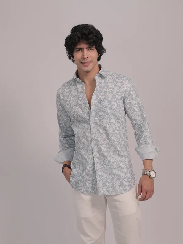 Lemon_&_Sky_Blue_Cotton_Premium_Shirt_For_Men_(Pack_Of_2)