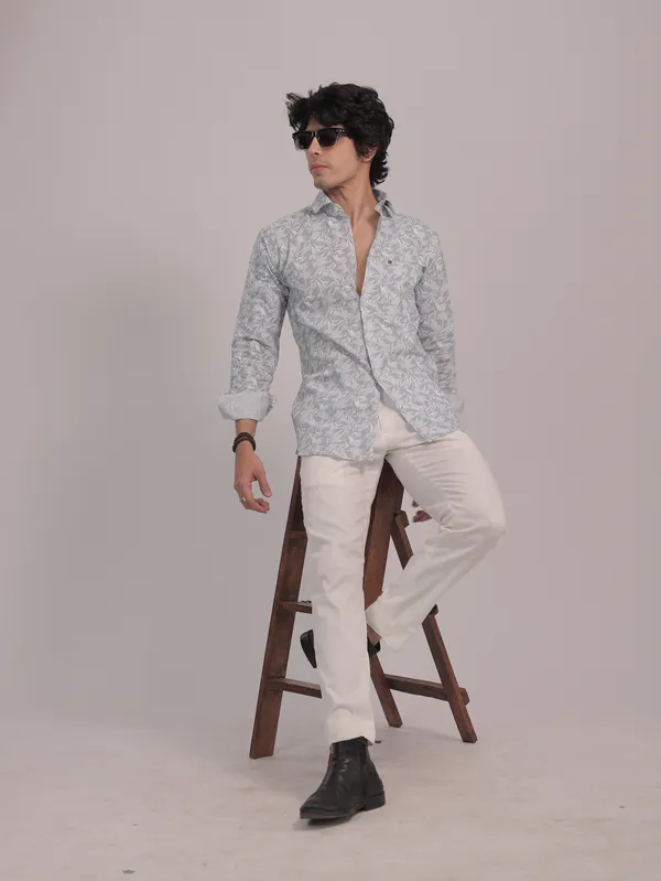 Lemon_&_Sky_Blue_Cotton_Premium_Shirt_For_Men_(Pack_Of_2)