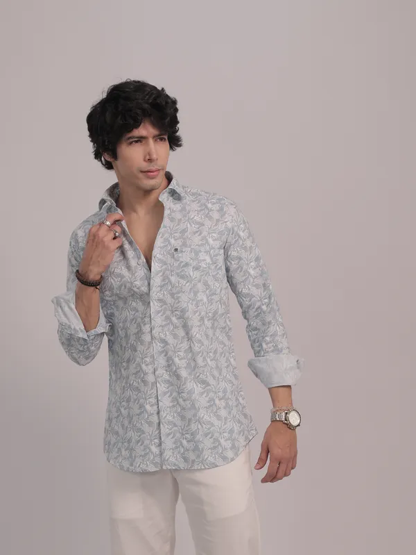 Lemon_&_Sky_Blue_Cotton_Premium_Shirt_For_Men_(Pack_Of_2)