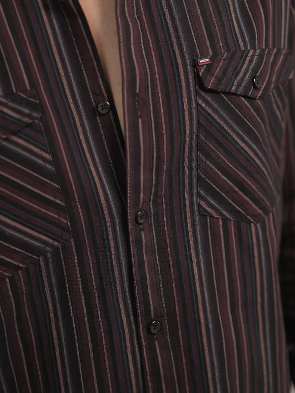 Brown_Cotton_Premium_Shirt_For_Men