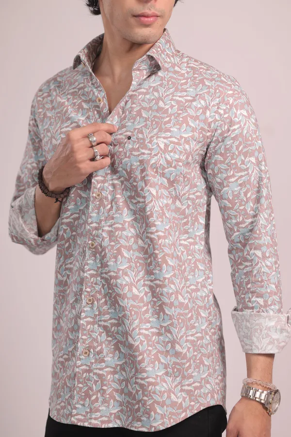 Peach_Cotton_Premium_Shirt_For_Men