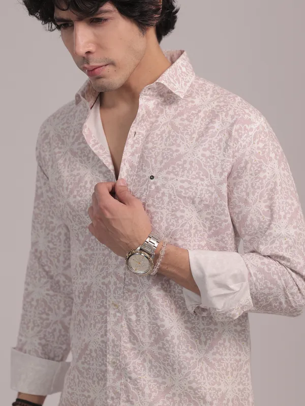 Light_Pink_Cotton_Premium_Shirt_For_Men