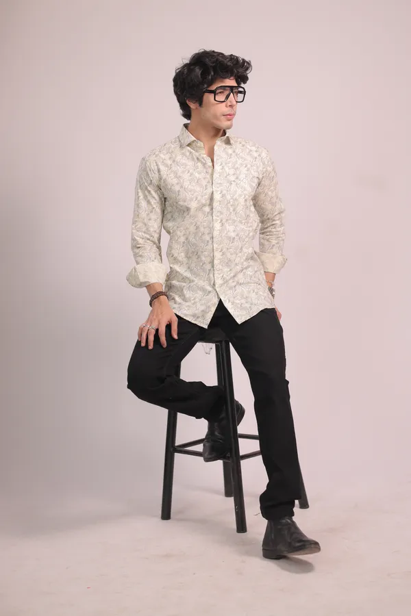 Lemon_&_Sky_Blue_Cotton_Premium_Shirt_For_Men_(Pack_Of_2)