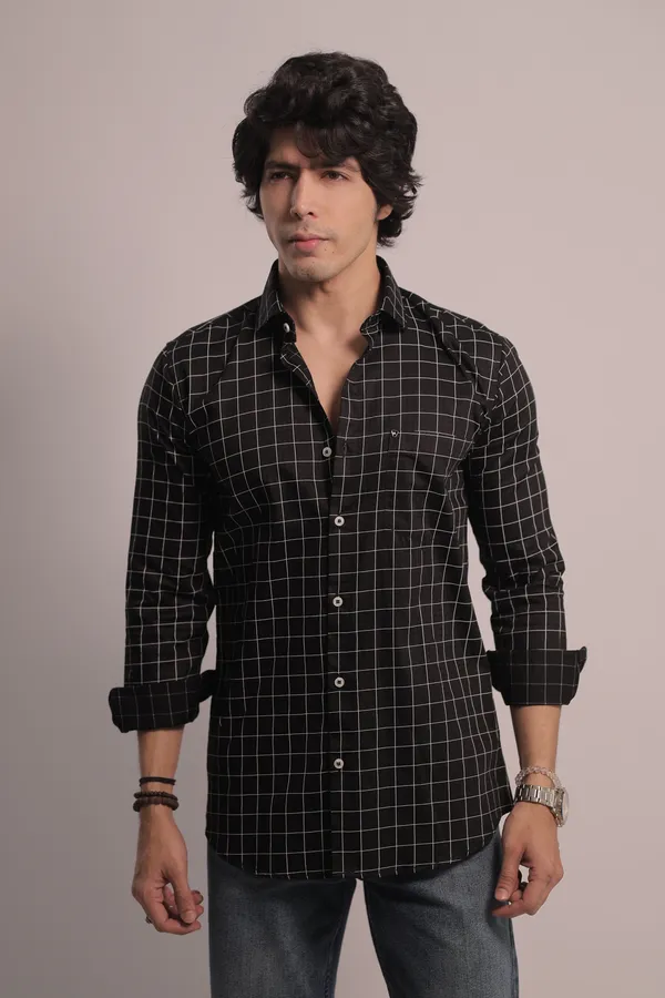 Black_Cotton_Premium_Shirt_For_Men