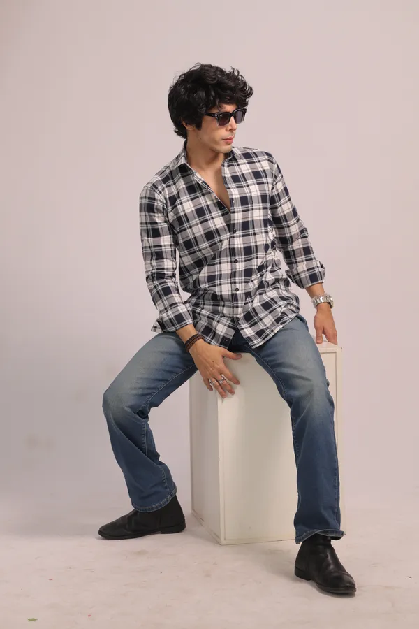 Sky_White_&_Dark_Blue_Cotton_Premium_Shirt_For_Men_(Pack_Of_2)