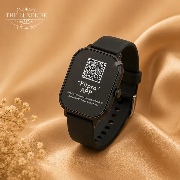 Black_Silicone_Strap_Fitpro_Smartwatch