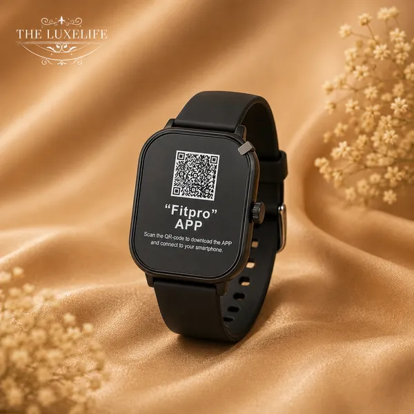 Black_Silicone_Strap_Fitpro_Smartwatch