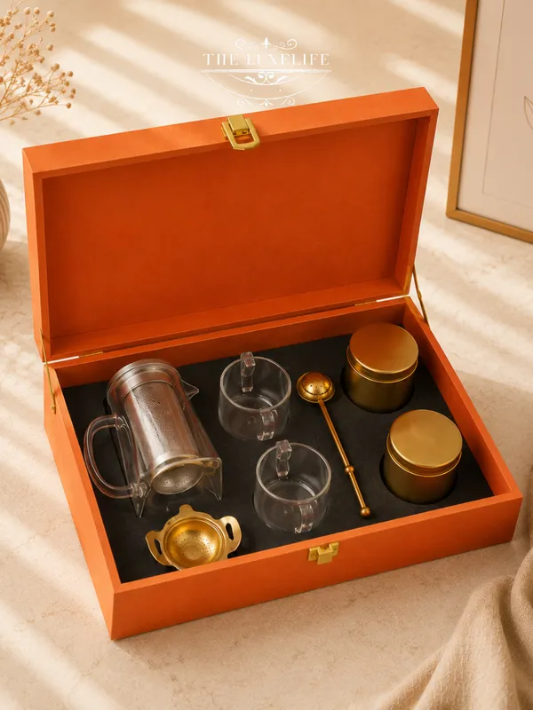 Glass_Tea_Infuser_Set_With_Gold_Canisters_And_Storage_Box