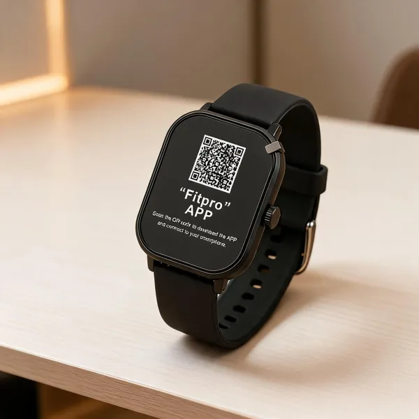 Black_Silicone_Strap_Fitpro_Smartwatch