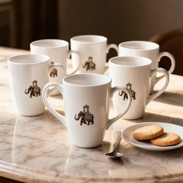 White_Ceramic_Royal_Elephant_Print_Coffee_Mugs_Set_Of_2