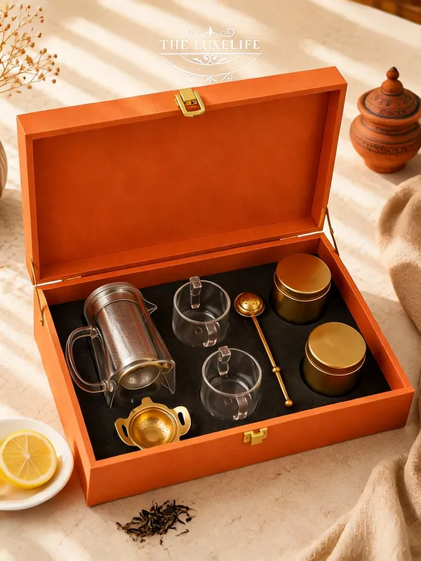 Glass_Tea_Infuser_Set_With_Gold_Canisters_And_Storage_Box