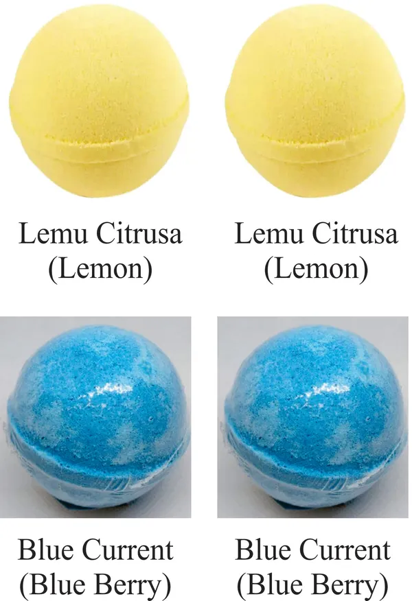 2_Blueberry,2_Lemon_Flavour_Cocktail_Bomb_For_Refreshing_Drinks