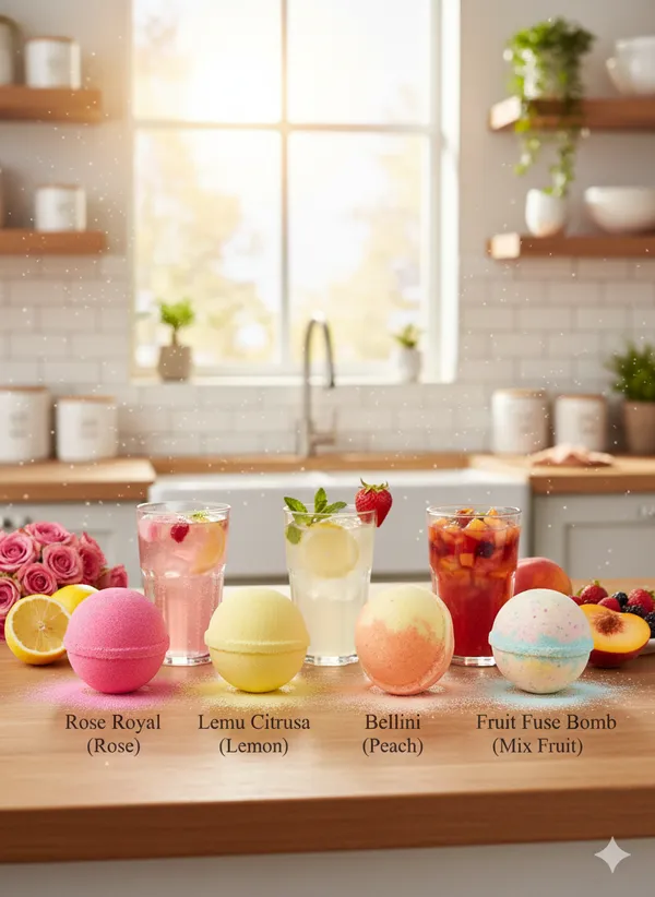 Peach,_Mix_Fruit,_Lemon,Rose_Flavour_Cocktail_Bomb_For_Refreshing_Drinks