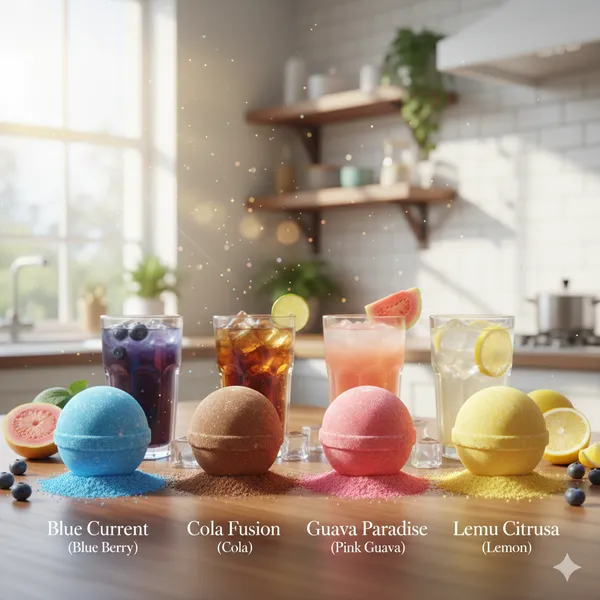 Lemon,Pink_Guava,Blueberry,Cola_Flavour_Cocktail_Bomb_For_Refreshing_Drinks