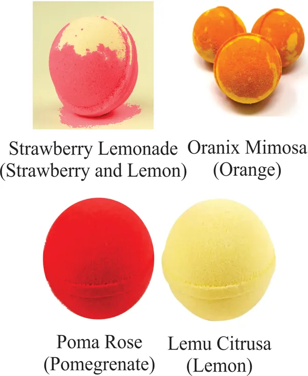 Pomegranate,_Lemon,Orange,Strawberry_Flavour_Cocktail_Bomb_For_Refreshing_Drinks