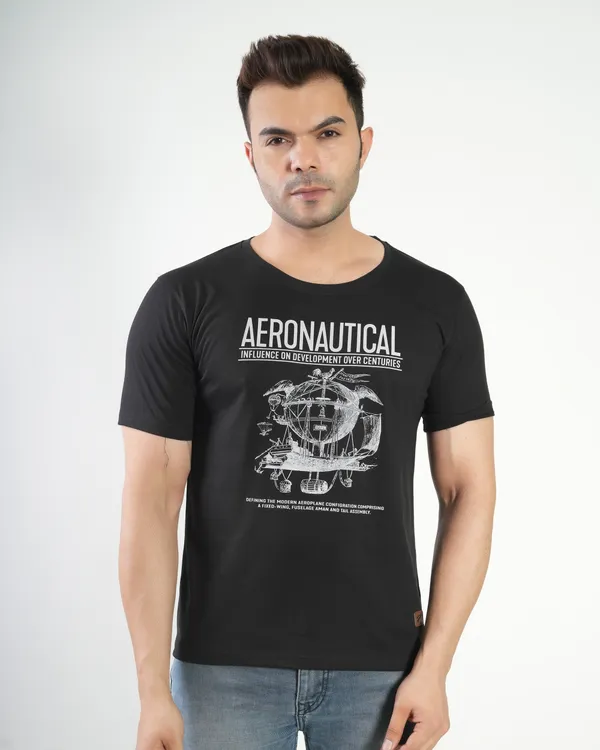 Black_Premium_Cotton_Round_Neck_Trendy_Regular_Fit_Half_Sleeve_T-Shirt_For_Men