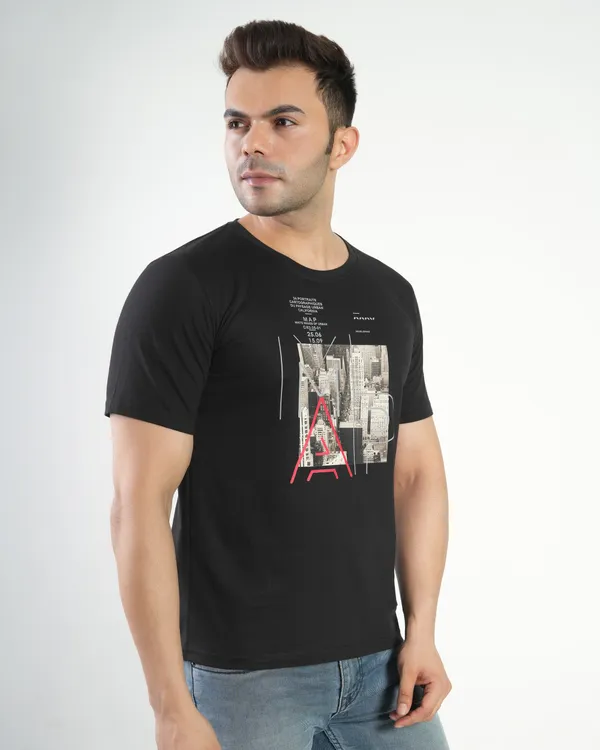 Black_Premium_Cotton_Round_Neck_Trendy_Regular_Fit_Half_Sleeve_T-Shirt_For_Men
