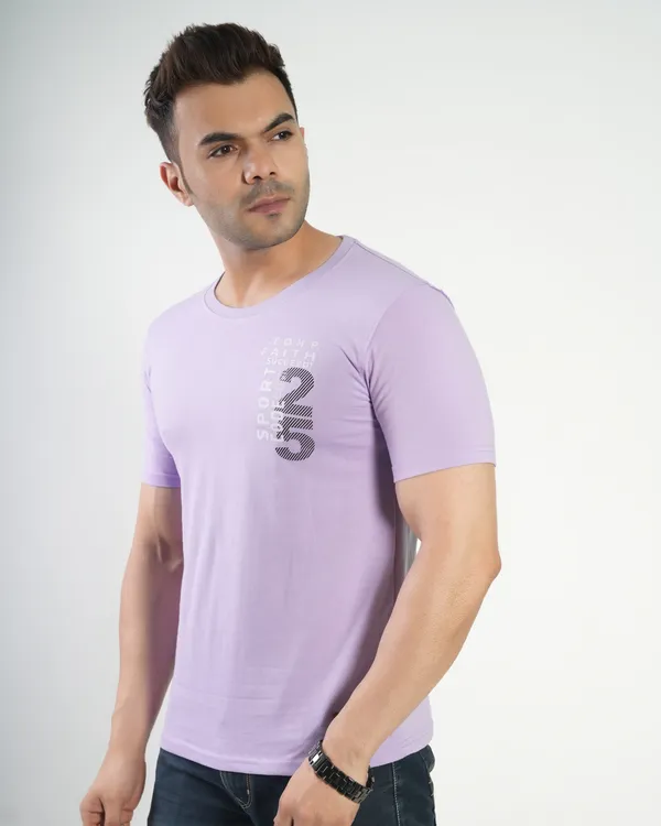 Lavender_Premium_Cotton_Round_Neck_Latesttrendy_Regular_Fit_Half_Sleeve_T-Shirt_For_Men