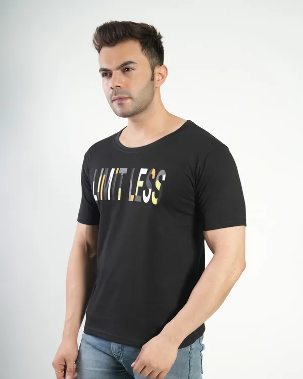 Black_Premium_Cotton_Round_Neck_Trendy_Regular_Fit_Half_Sleeve_T-Shirt_For_Men