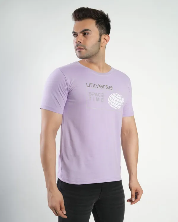 Lavender_Premium_Cotton_Round_Neck_Latest_Trendy_Regular_Fit_Half_Sleeve_T-Shirt_For_Men